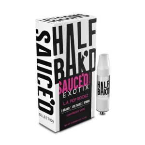 HALF BAK’D SAUCE’D EXOTIX CARTRIDGE | 2G