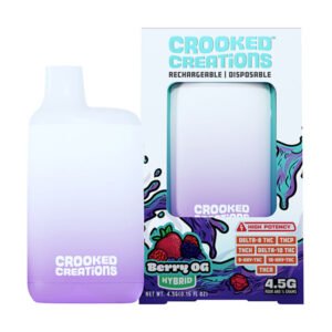 CROOKED CREATIONS LIVE DIAMOND BAR DISPOSABLE | 4.5G