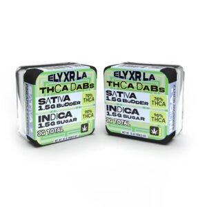 ELYXR THC-A SUGAR & BUDDER COMBO DABS | 3G