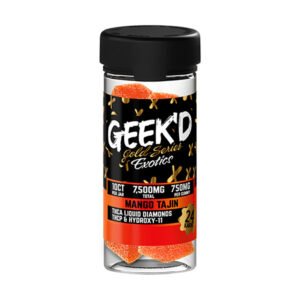 GEEK’D 24K GOLD SERIES EXOTICS GUMMIES | (10CT) 7500MG