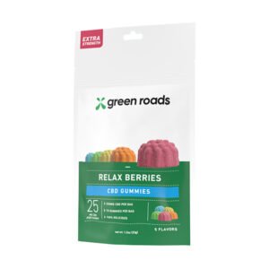 GREEN ROADS CBD GUMMIES RELAX BERRIES | (10CT) 250MG