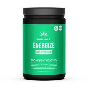 HEMPZILLA FULL SPECTRUM ENERGIZE VEGAN GUMMIES