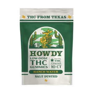 HOWDY LOW DOSE SALT DUSTED D9 GUMMIES | (10CT) 25MG