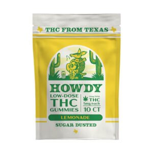 HOWDY LOW DOSE SUGAR DUSTED D9 GUMMIES | (10CT) 50MG