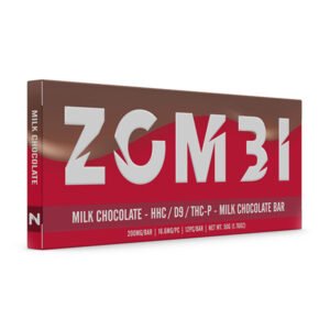 ZOMBI HHC / D9 / THC-P CHOCOLATE BAR | 12 COUNT